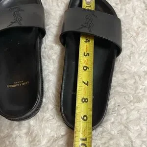 Saint Laurent | Shoes | Saint Laurent Jimmy Logo Black  display picture 2